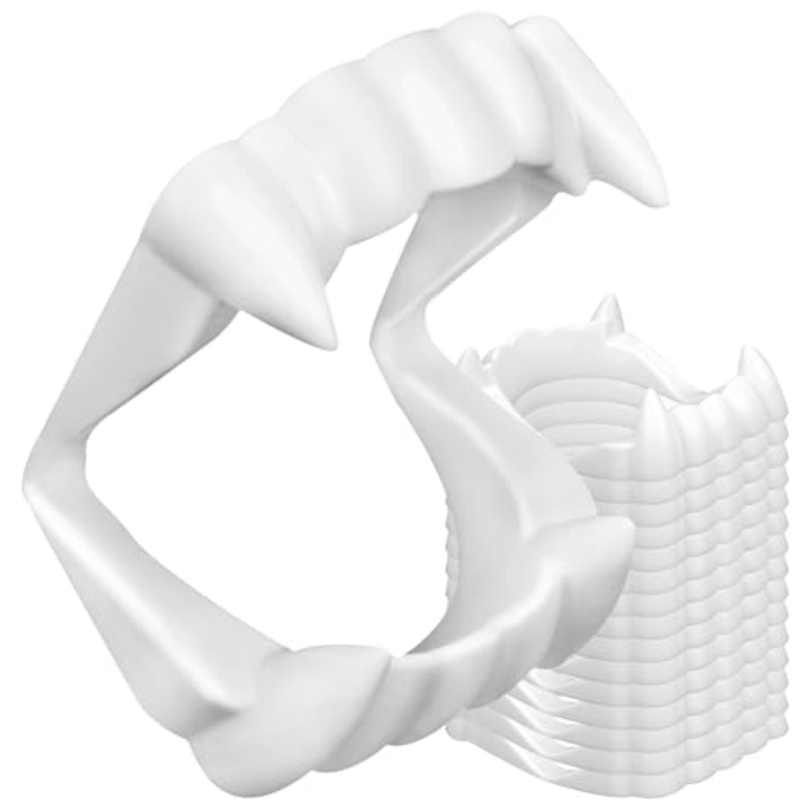 Cosplay Prop Filler - Seifar 108 Packs Plastic Vampire Teeth
