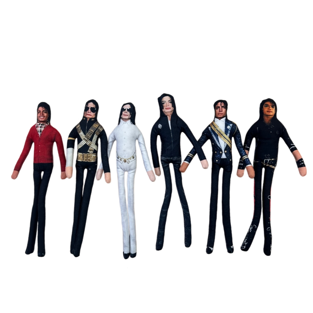 Prop De Cosplay - 1-6pcs Michael Jackson Cosplay Prop Doll