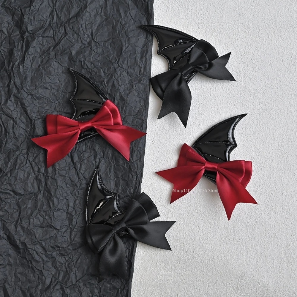 Halloween Devil Horn Bow Hair  - Cosplay Bat Prop review and price