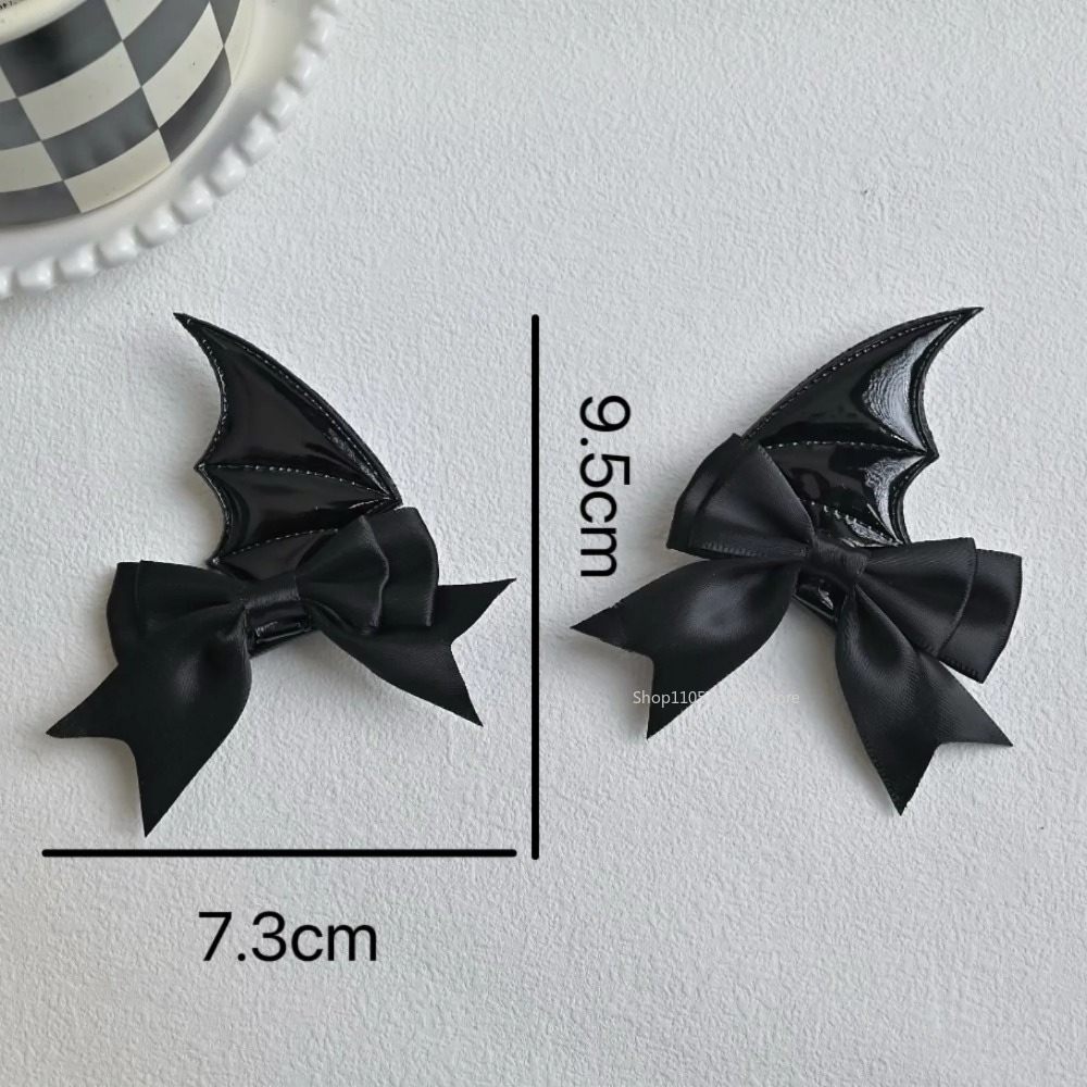Halloween Devil Horn Bow Hair  - Cosplay Bat Prop review and price