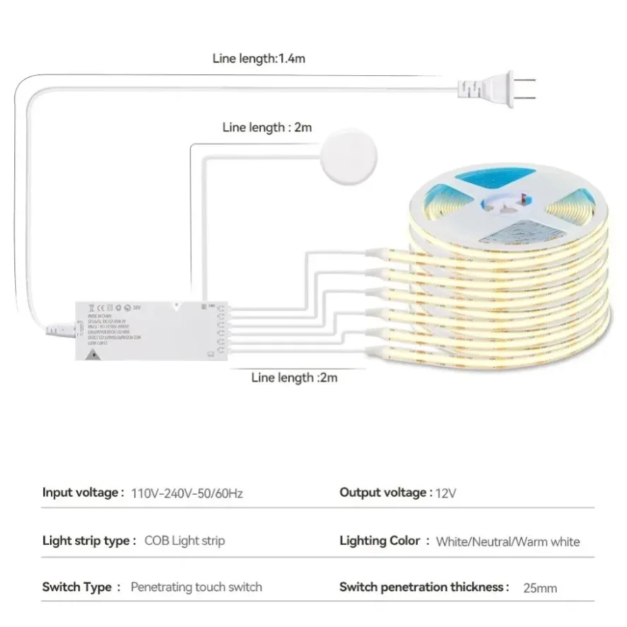 Sync Cabinet Light Smart Senso - Led El Wire review and price
