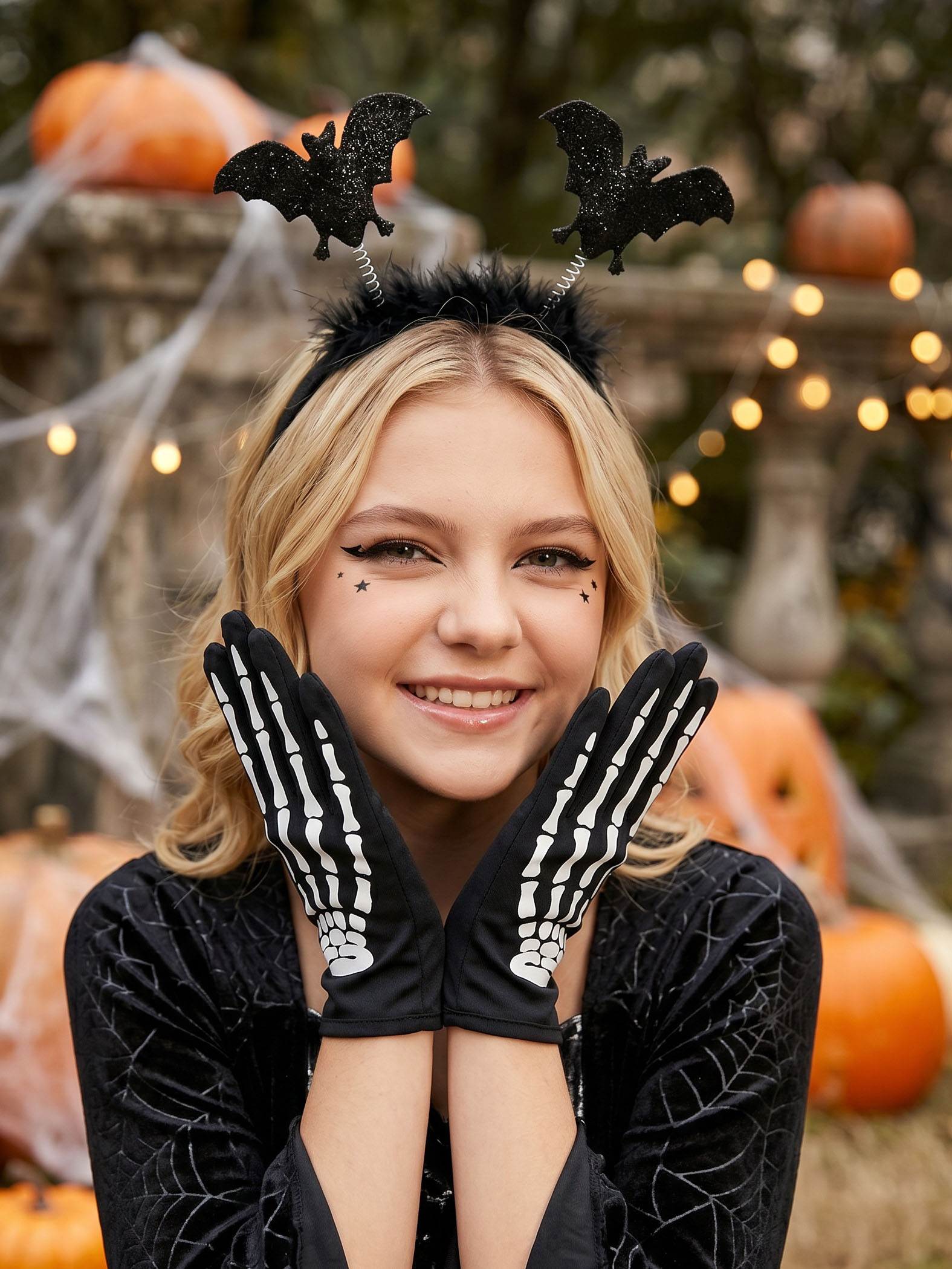 2Pcs Teen Girls Halloween Acce - Cosplay Bat Prop review and price