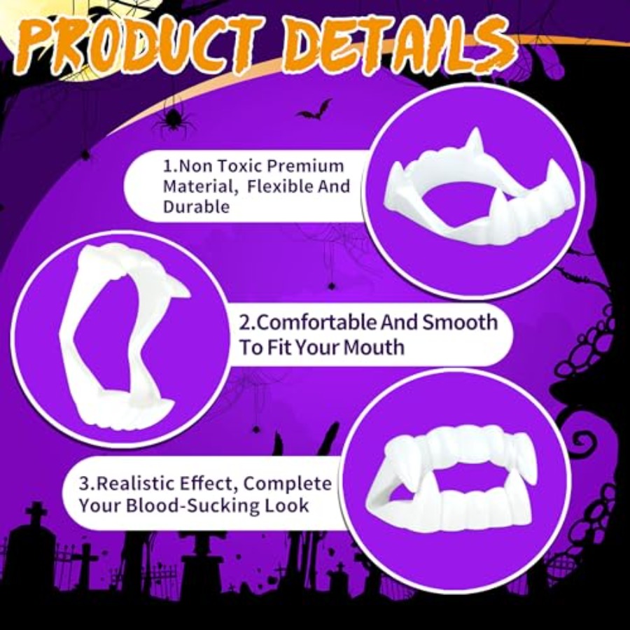 Seifar 108 Packs Plastic Vampi - Cosplay Prop Filler review and price