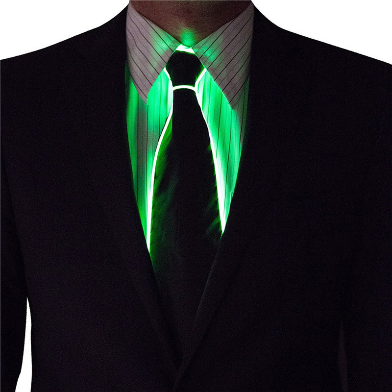 Men Glowing Tie EL Wire Neon L - Led El Wire review and price