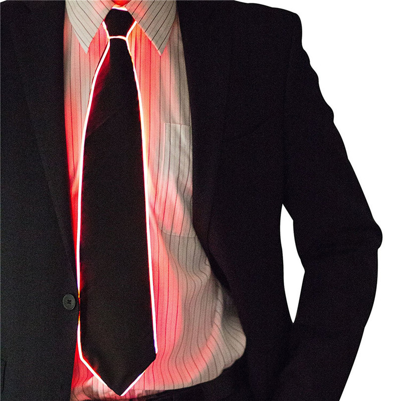 Men Glowing Tie EL Wire Neon L - Led El Wire review and price