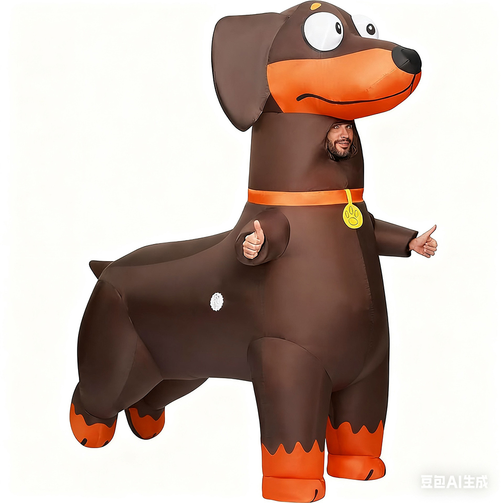 Dachshund Inflatable Suit Busi - Cosplay Prop Business review and price