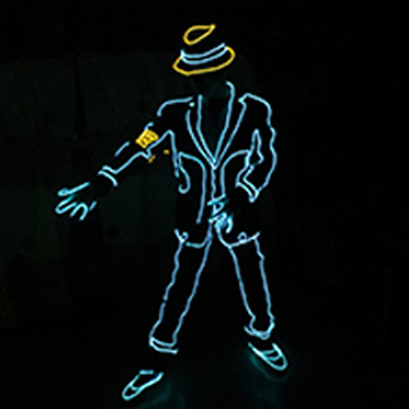 EL Wire Glowing Jazz Dance Cos - Led El Wire review and price
