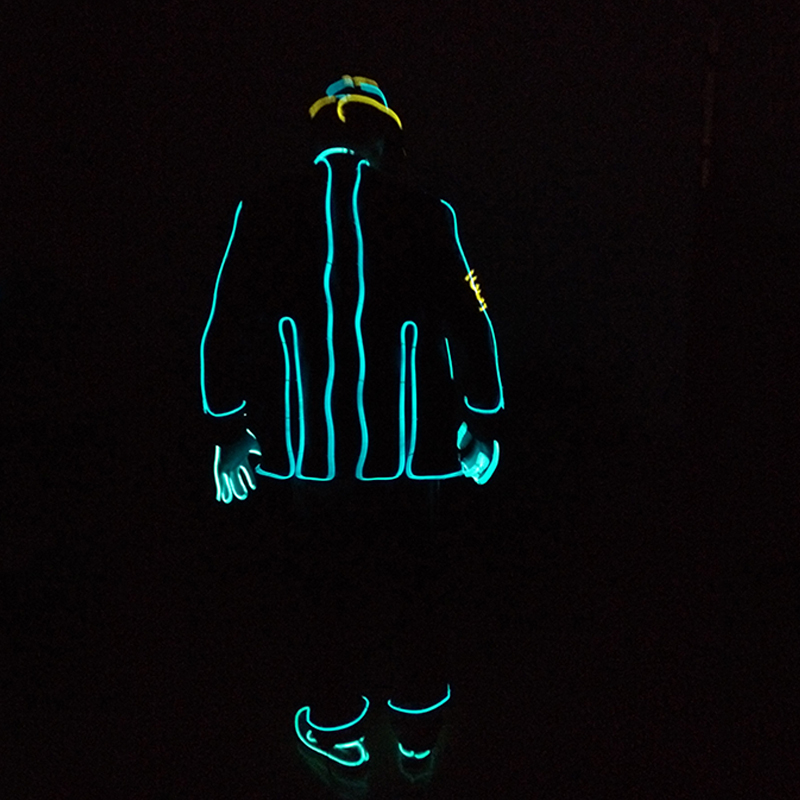 EL Wire Glowing Jazz Dance Cos - Led El Wire review and price