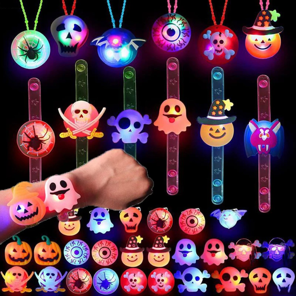 1-60PCS Glowing Halloween Brac - Cosplay Prop Filler review and price