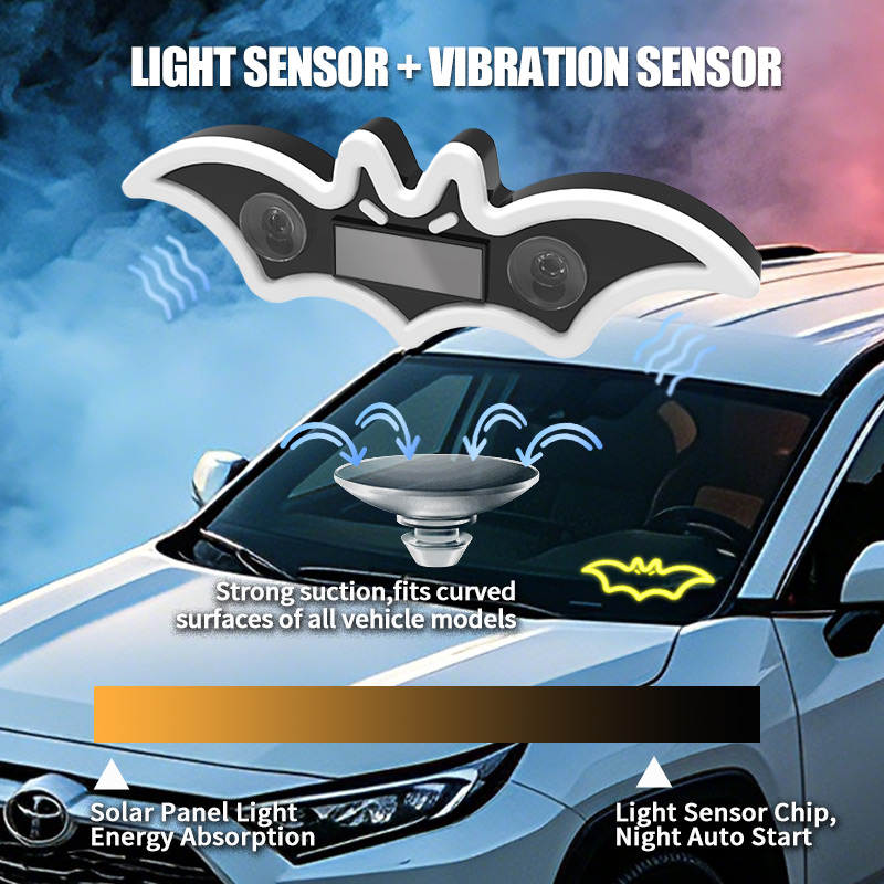 Bat Pattern Car LED Colorful T - Led El Wire review and price