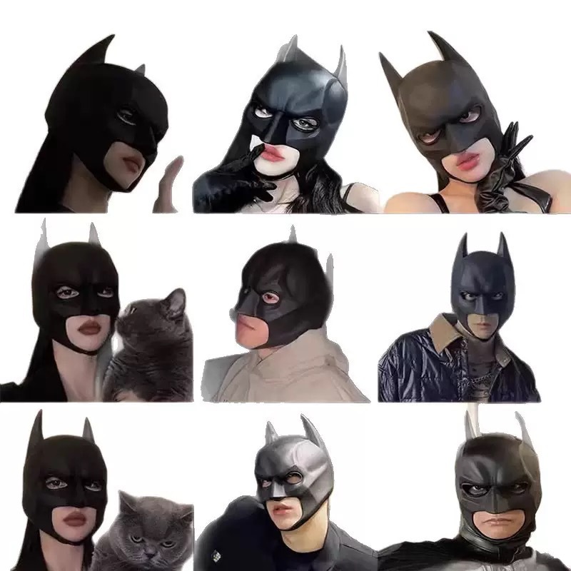 Men's and Women's Latex Mask H - Cosplay Bat Prop review and price