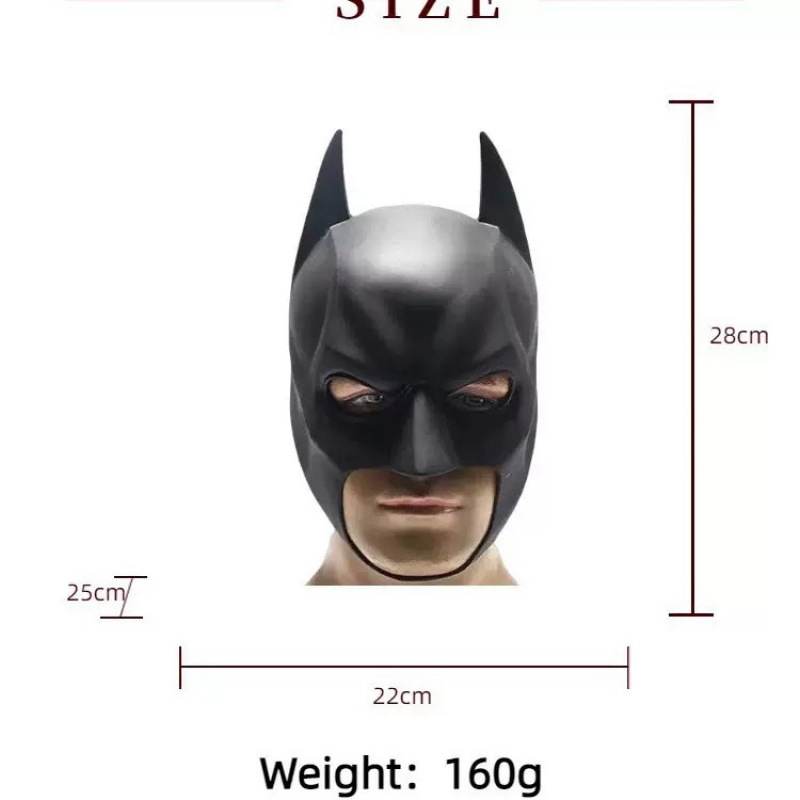 Men's and Women's Latex Mask H - Cosplay Bat Prop review and price